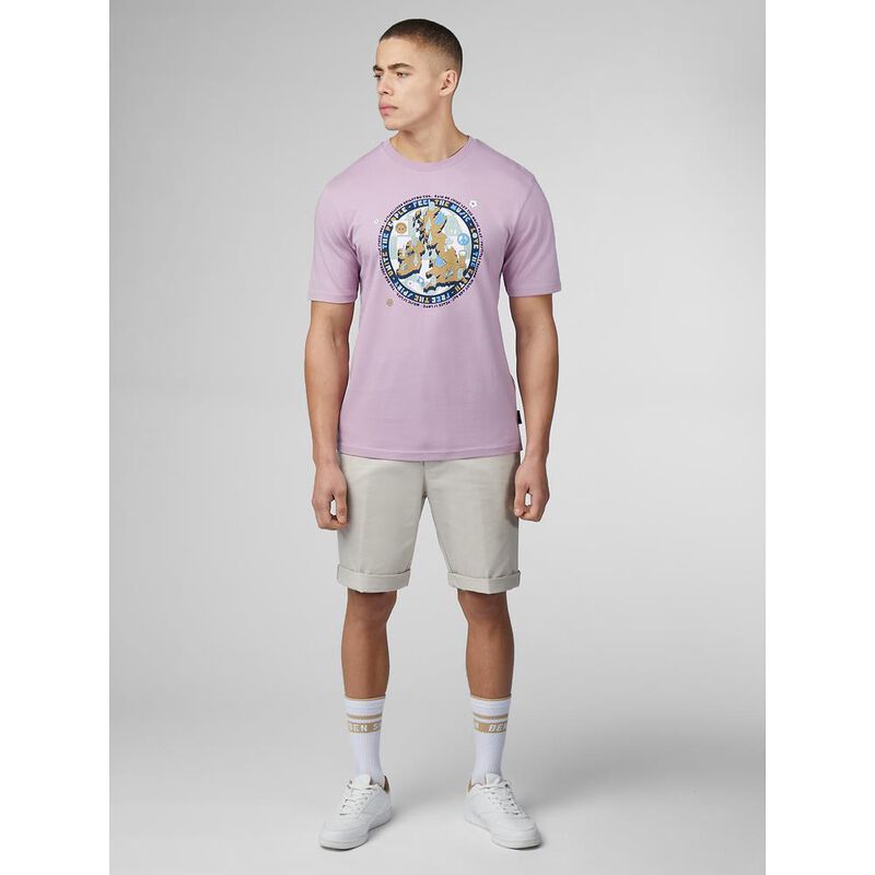 Ben Sherman Festival Map Tee image number 3