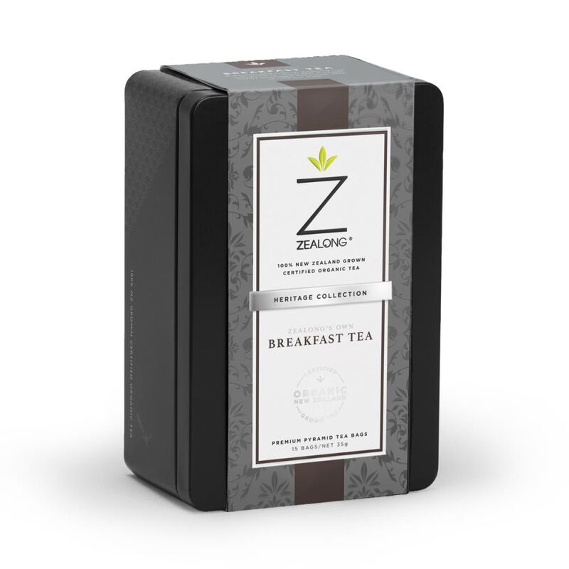 Zealong Organic Breakfast Teabags 35g image number 0