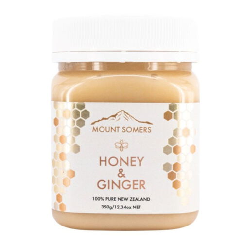 Mount Somers Ginger Honey - 350g