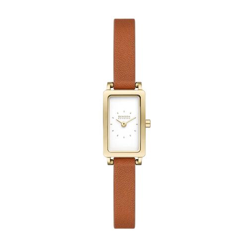 Skagen Hagen Micro Brown Leather Watch SKW3149