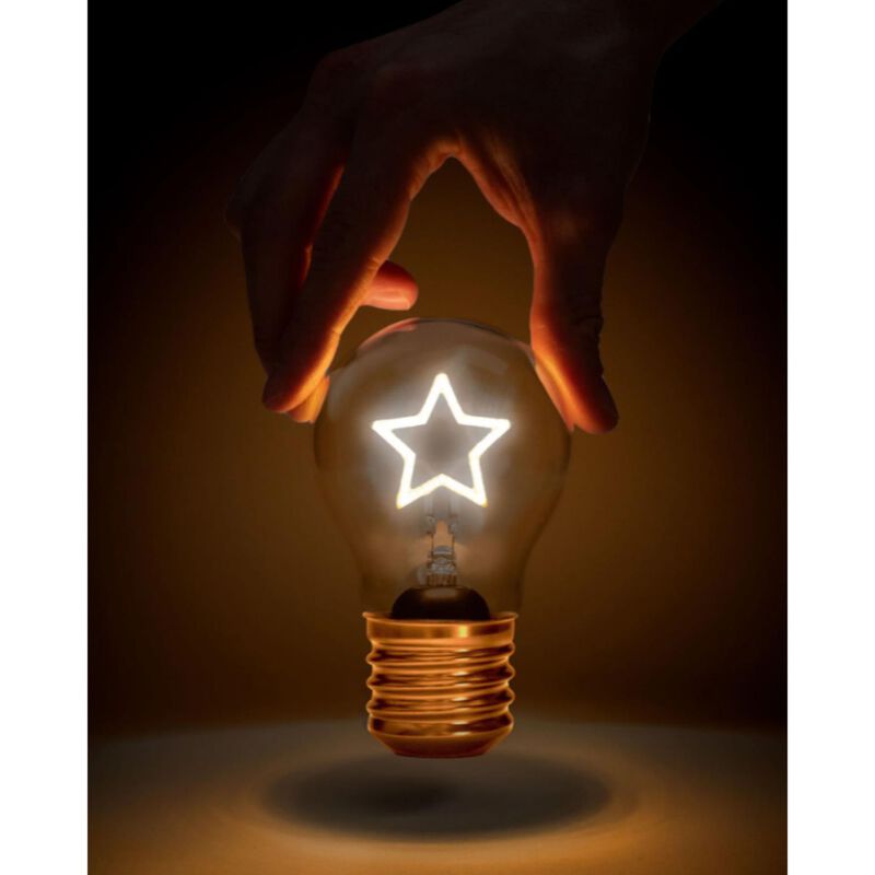 Stellar Haus Star Lightbulb Lamp image number 0