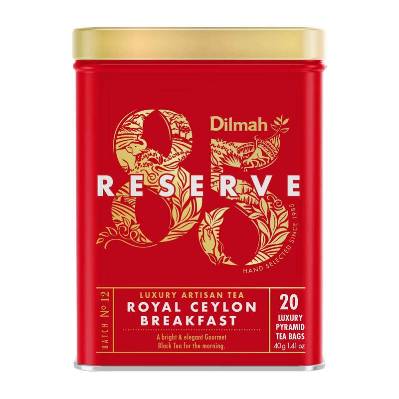 Dilmah 85 Reserve Tin Royal Ceylon Breakfast 20 Pyramid image number 0