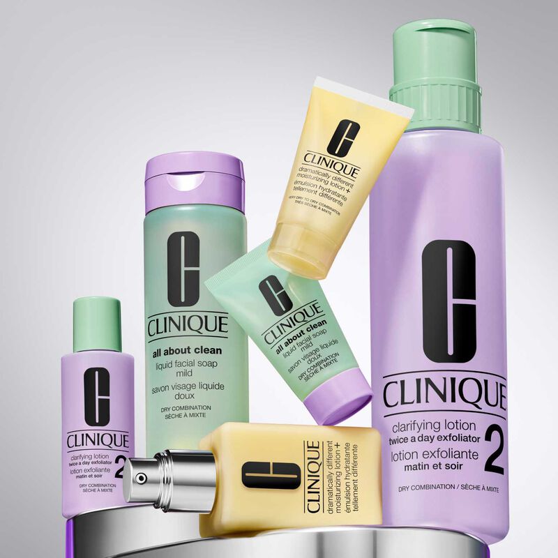 Clinique Great Skin Everywhere: Dry Combination Christmas Gift Set image number 2