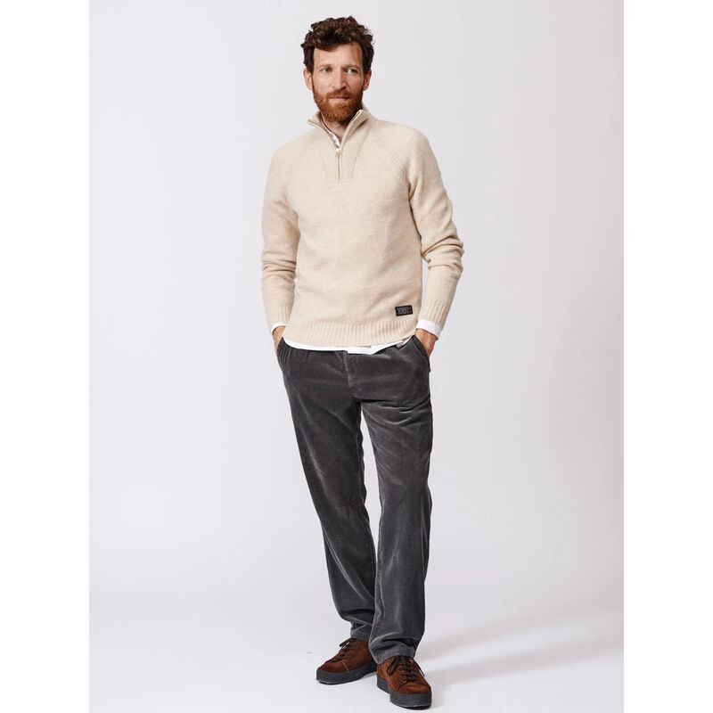 Aubin Pelham Zip Neck Jumper image number 3