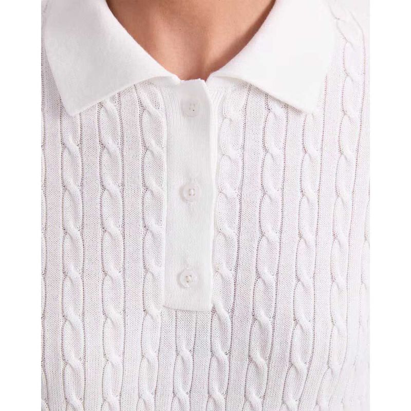 Sportscraft Chiffon Cotton Cable Polo image number 10