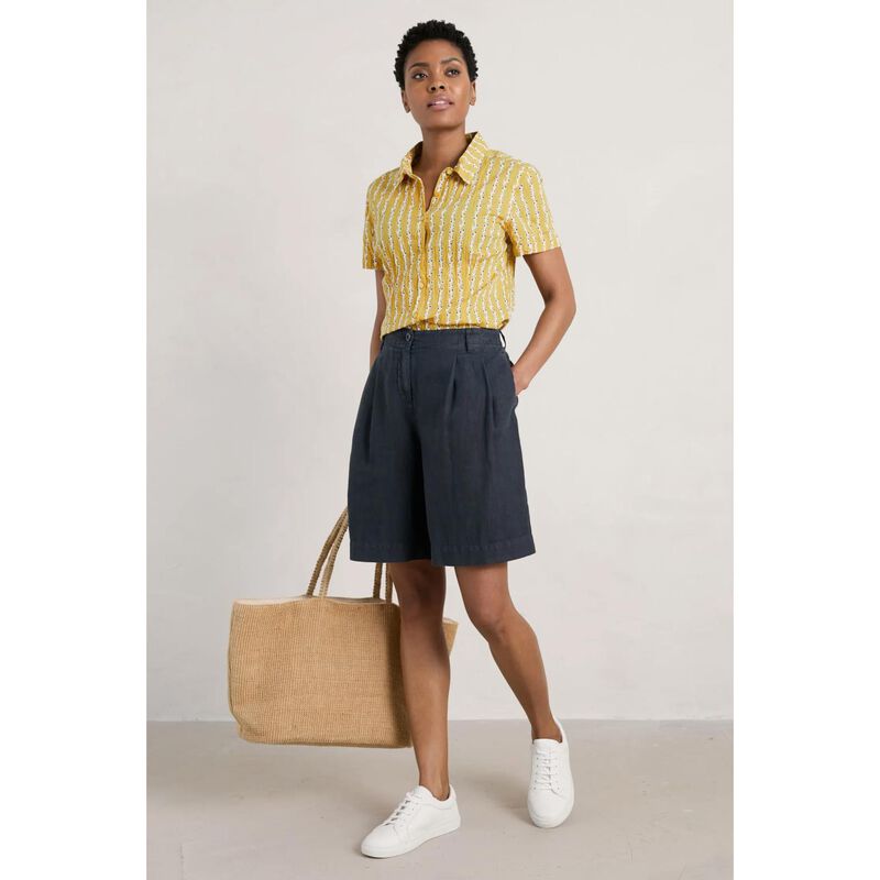 Seasalt Cornwall Clover Bloom Shorts Maritime image number 3