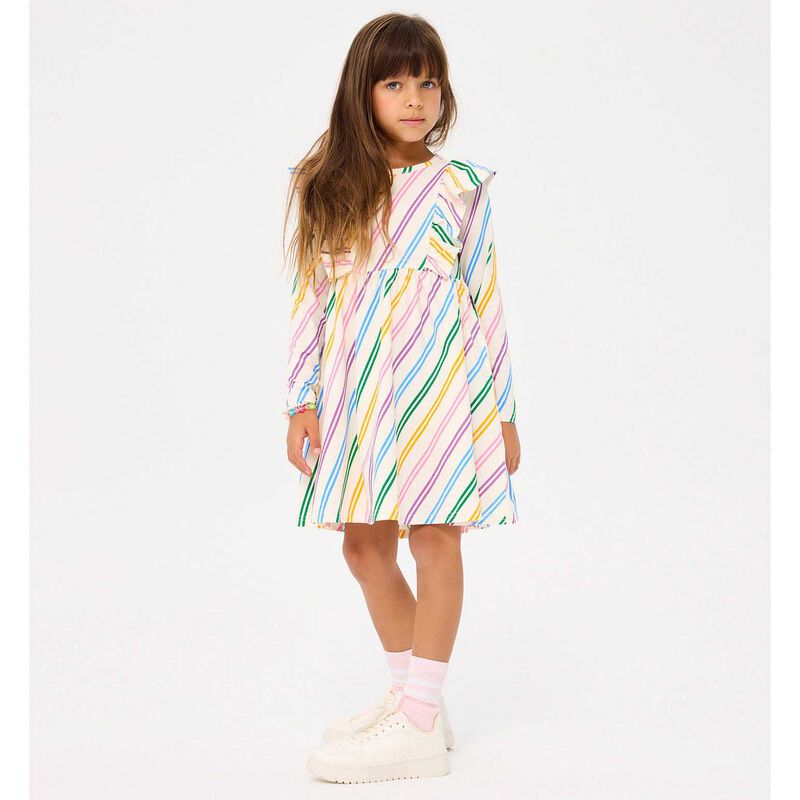 Rock Your Baby Colour Pop Long Sleeve Dress image number 1
