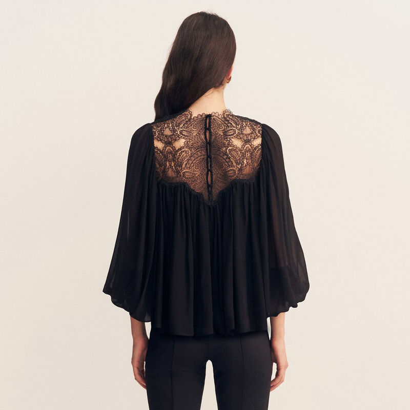 Shona Joy Emory Lace Blouse image number 1