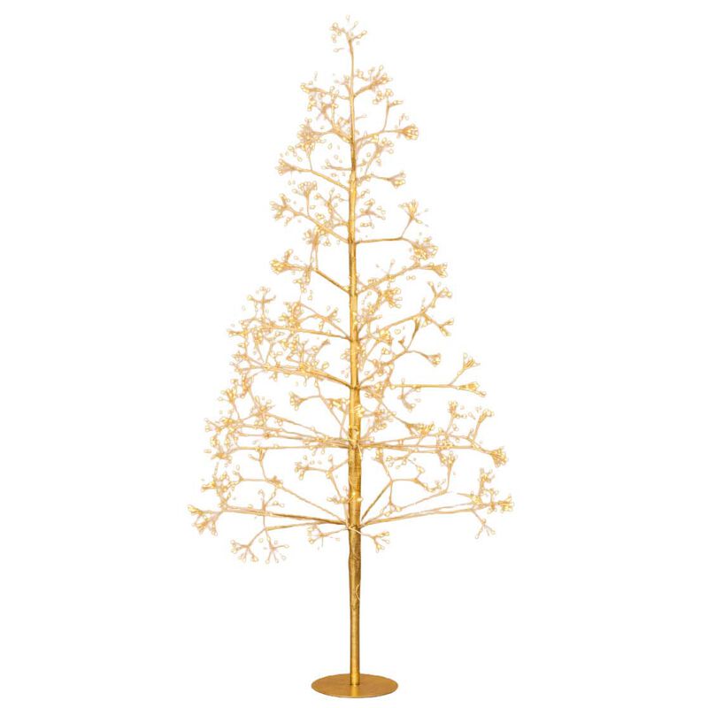 Stellar Haus Champagne 150cm Ww Frankfurt Starburst LED Tree image number 0