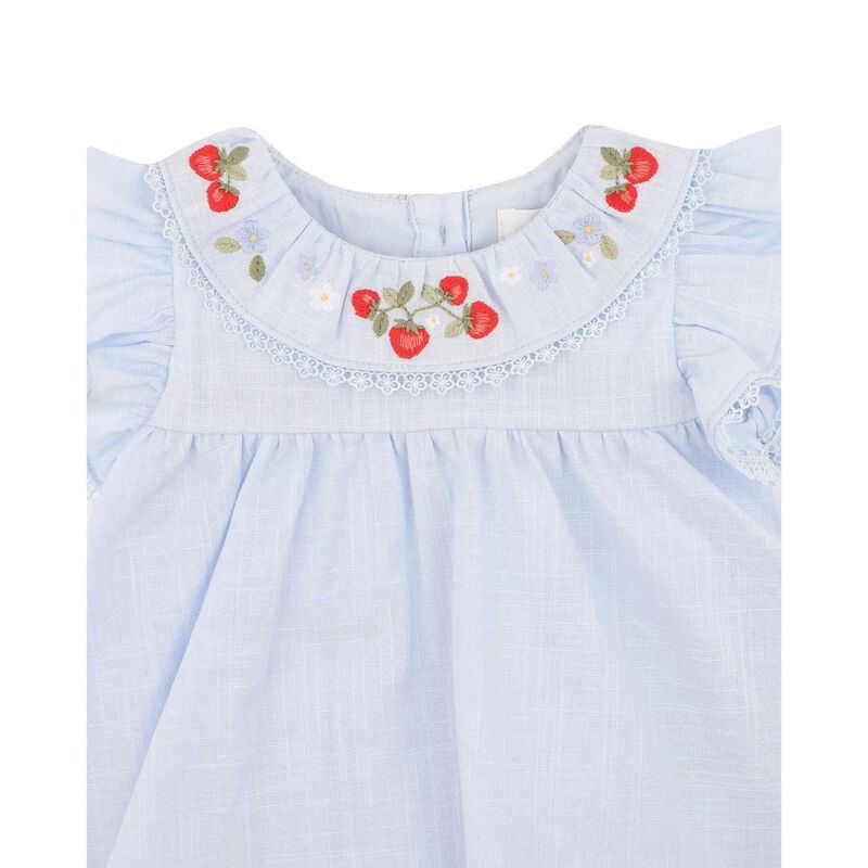 B&eacute;b&eacute; Poppy Embroidered Overlay Bodysuit image number 3