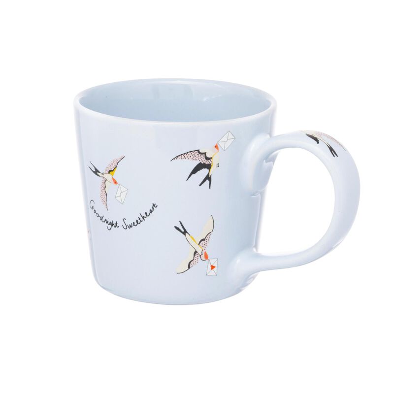 Cath Kidston Love Birds Blue Dolly Mug image number 1