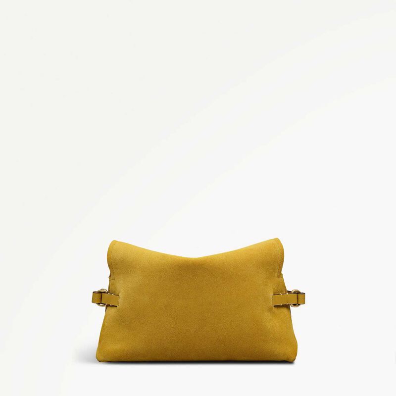 Radley Fleet Street Suede Medium Flapover Clutch Bag image number 3