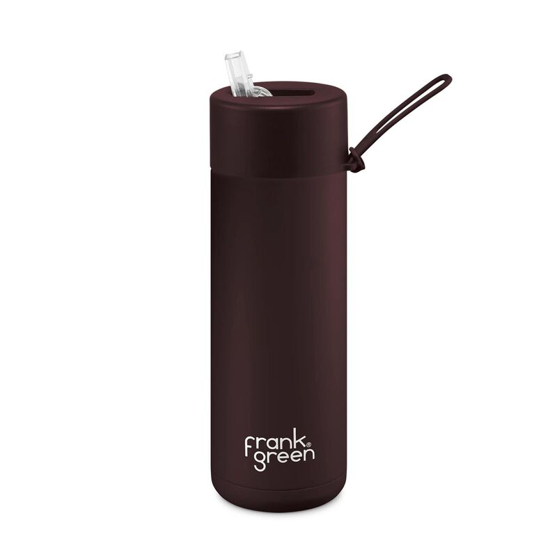 frank green 20oz Ceramic Reusable Bottle with Straw Lid image number 0