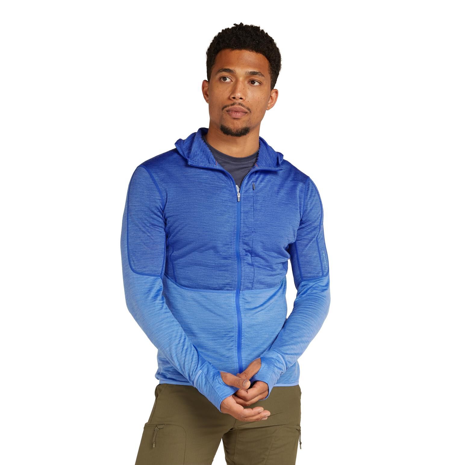 Icebreaker descender hoodie top