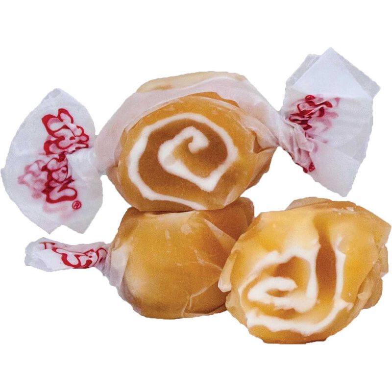 Taffy Town Caramel Swirls Taffy Pouch 99g image number 1
