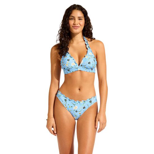 Seafolly Modern Romance Multi Fit Longline Tri Bikini Top