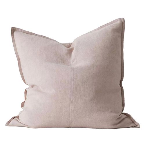 Weave Home Como Panelled European Linen Cushion 50cm x 50cm