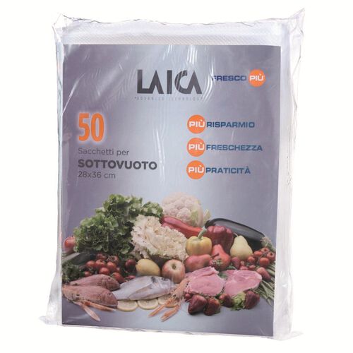 Laica Vacuum Sealer Bags 28x36cm Pack Of 50