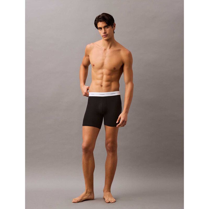 Calvin Klein Cotton Modal Stretch Boxer Briefs - 3 Pack image number 3