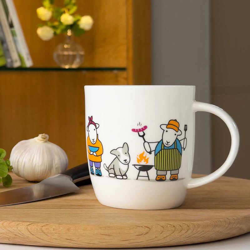 Herdy Baa-B-Q-Ewe Mug (Camping) image number 1