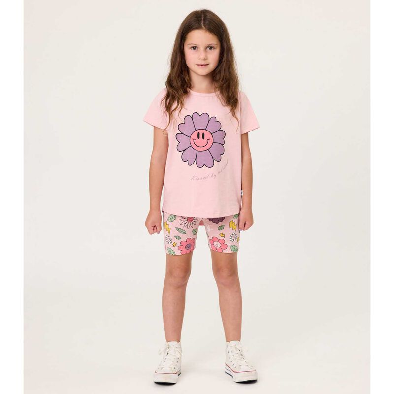 Kissed By Radicool Happy Flower Tee image number 1