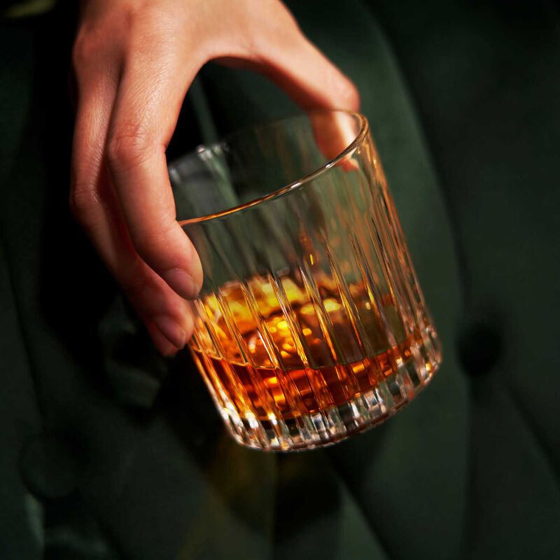 Viski Reserve Milo Crystal Neat Glasses, Set of 4 image number 1