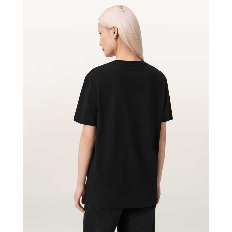 AllSaints Zaya Oversized Boyfriend T-Shirt image number 1
