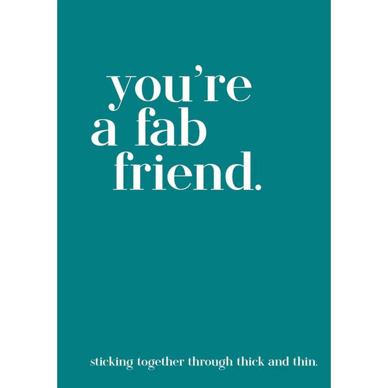 Modern Quotable: You're a Fab Friend Giftbook image number 0