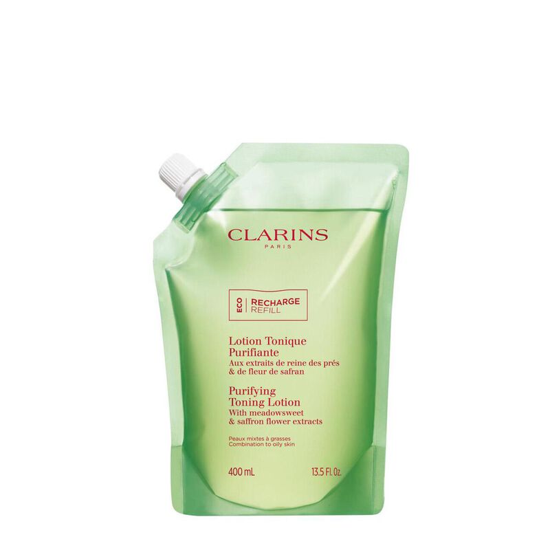 Clarins Purifying Toning Lotion 400ml Refill Pouch image number 0