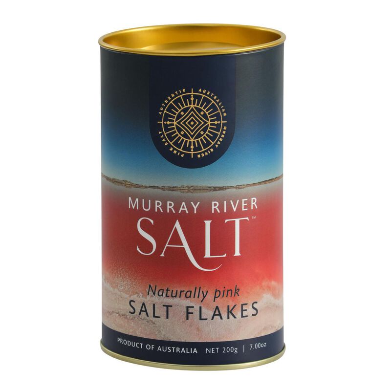 Murray River Salt Flakes Canister 200g image number 0