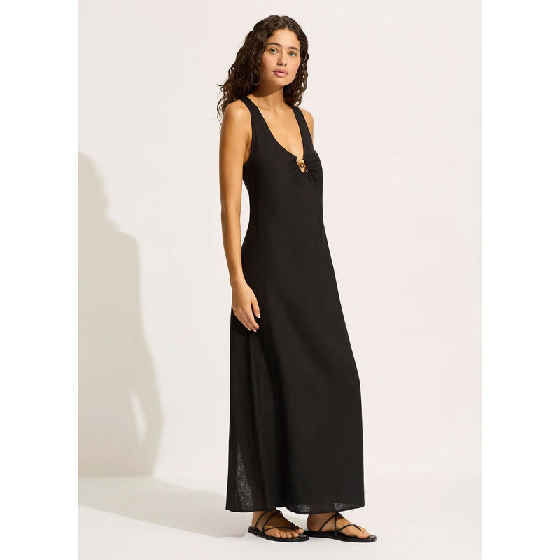 Seafolly Palermo Keyhole Front Maxi Dress image number 3