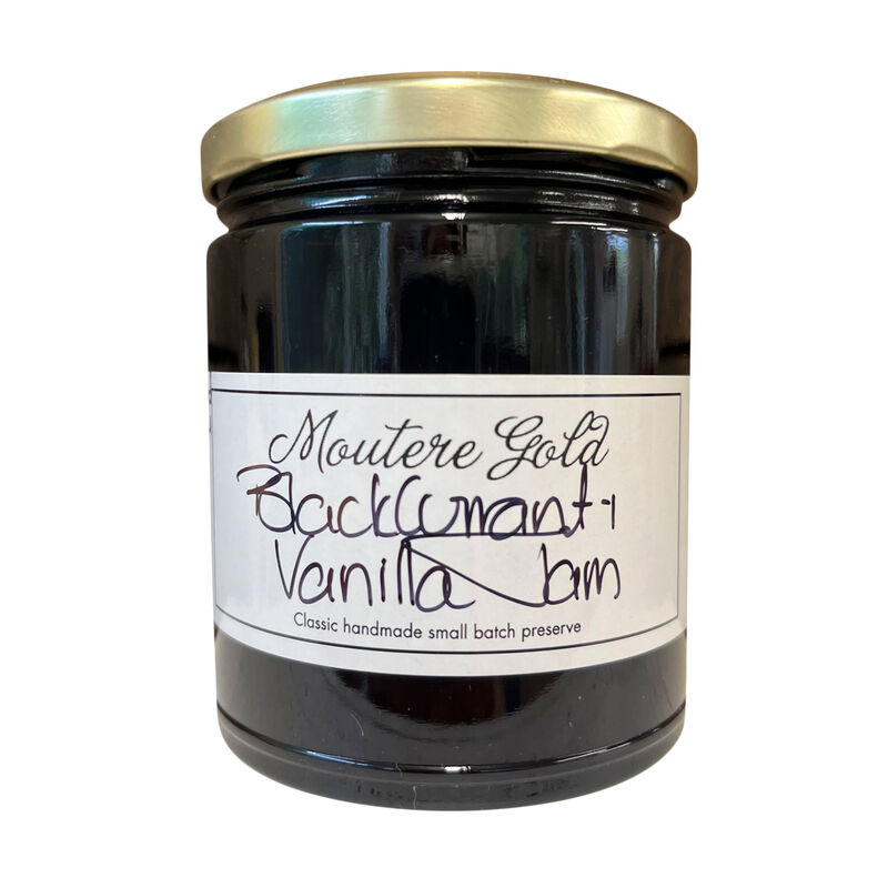 Moutere Gold Blackcurrant & Vanilla Jam 300g image number 0