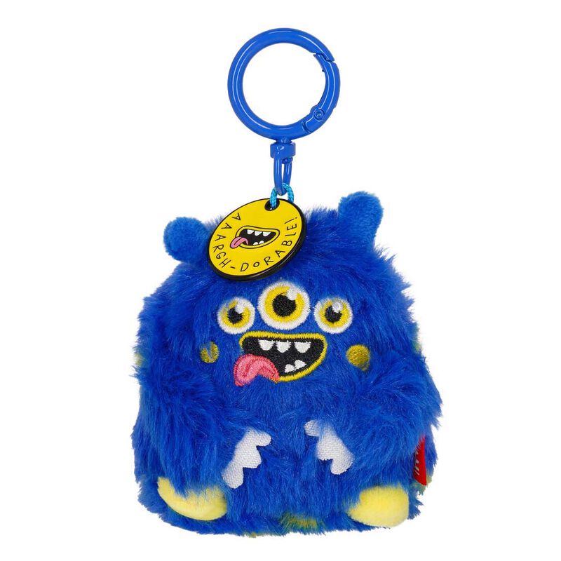 Legami Super Soft! Tiny Plush Key Ring - Monster image number 0