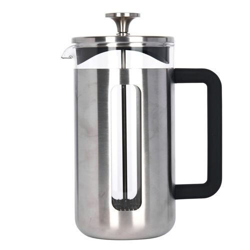 La Cafetiere Pisa 8-Cup Cafetiere - Brushed Stainless Steel