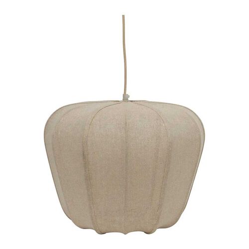 French Country Thea Bell Chandelier Natural Small
