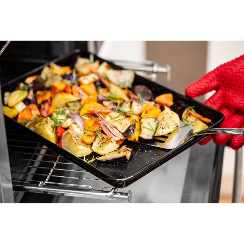 MasterCraft Pro Vitreous Enamel Baking Tray 39x27cm image number 2