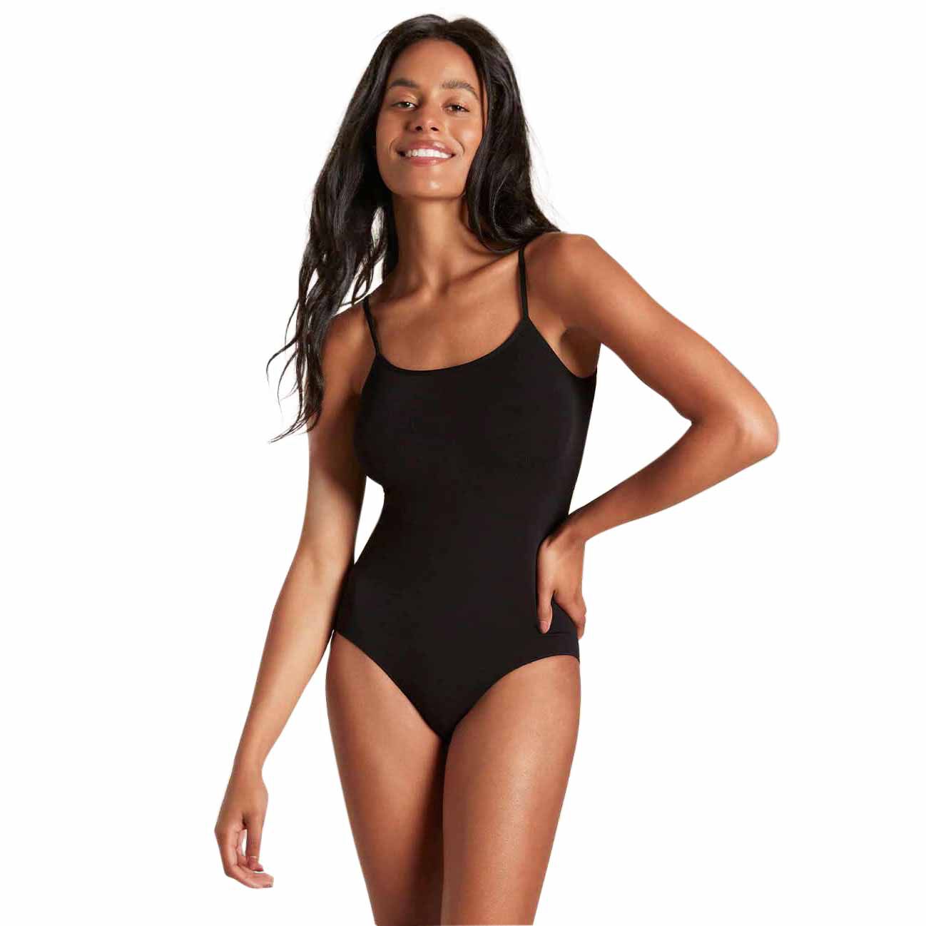 Boody Basics Cami Bodysuit Black Ballantynes Department Store