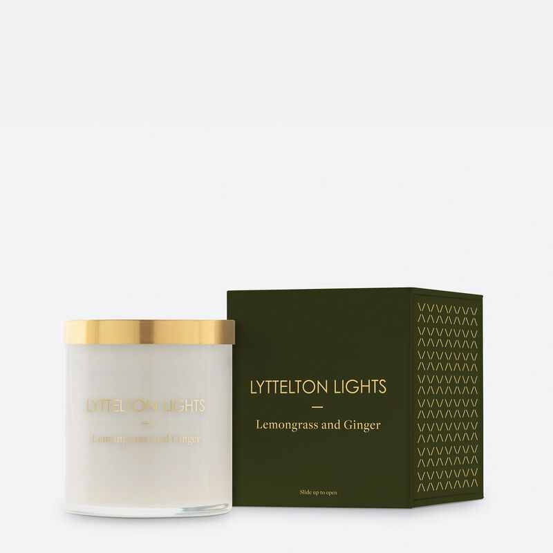 Lyttelton Lights Lemongrass & Ginger Candle image number 1