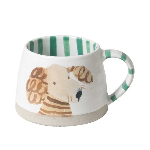 Robert Gordon Teddie Mug 340ml - 4 Dogs & A Cat RGA X Carolyn Gavin