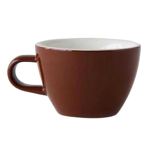 Acme Classic Range Flat White Cup Weka Brown 150ml