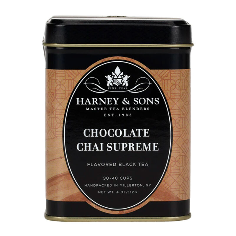 Harney & Sons Chocolate Chai Supreme Loose Leaf Tin 4oz image number 0