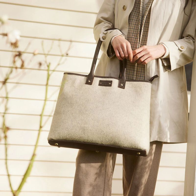 Honest Wolf Mini Tote Bag image number 3