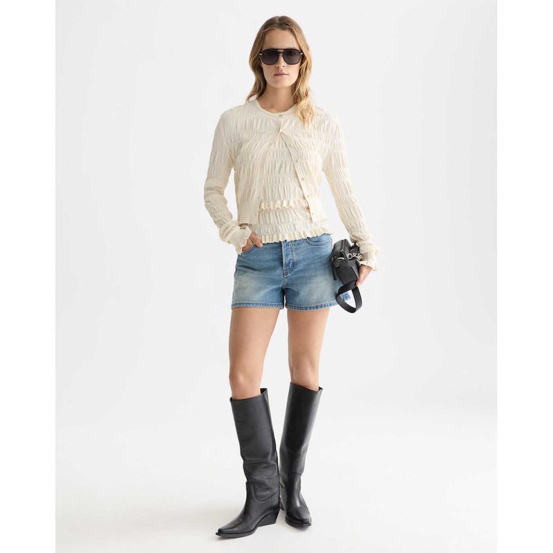 Scotch & Soda Smock Stitch Knitted Tank image number 3