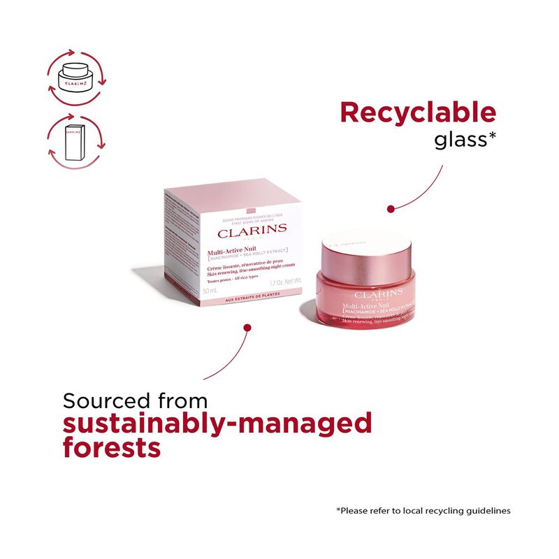 Clarins Multi-Active Night Cream All Skin Types 50ml image number 2