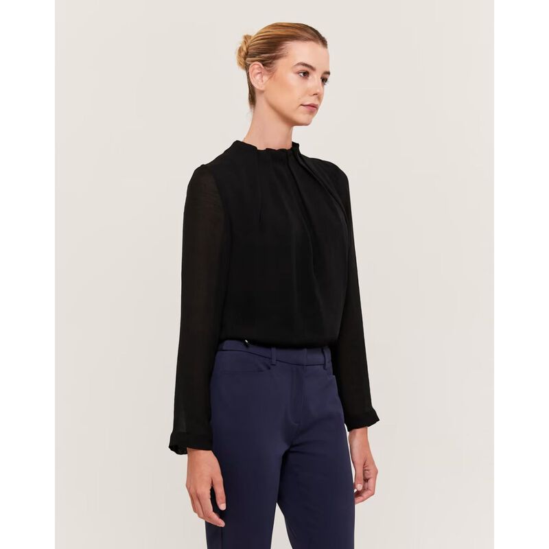 SABA Willa High Neck Ls Top image number 2