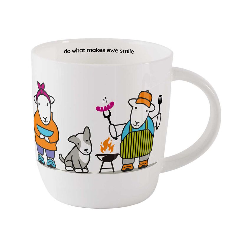 Herdy Baa-B-Q-Ewe Mug (Camping) image number 0
