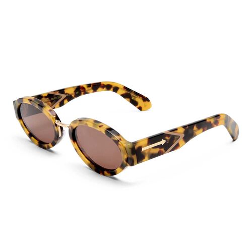 Karen Walker All Out Crazy Tort Sunglasses