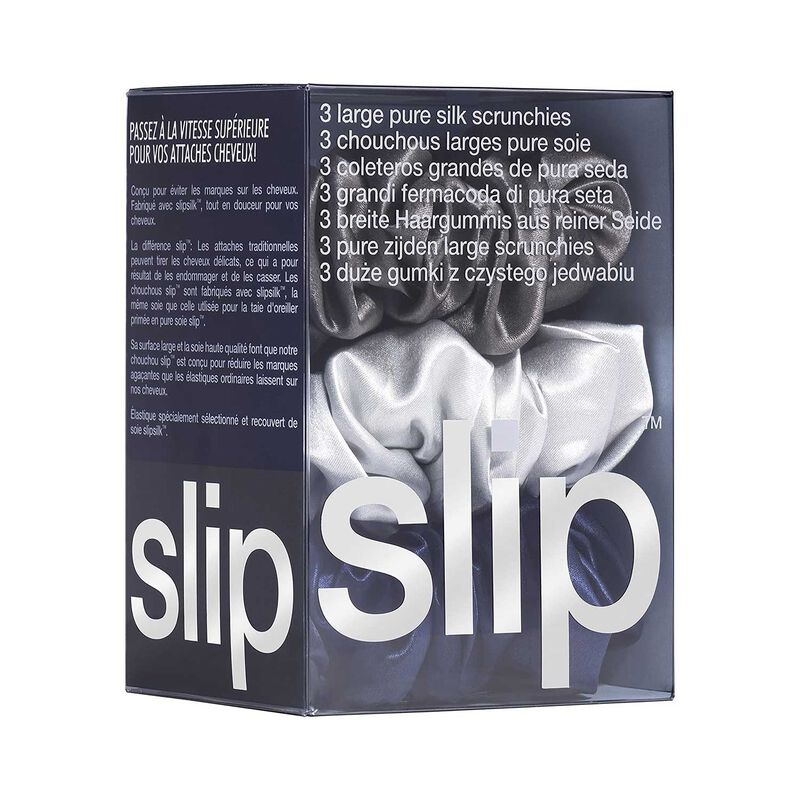 Silk Scrunchie 3 Pack Large image number 5