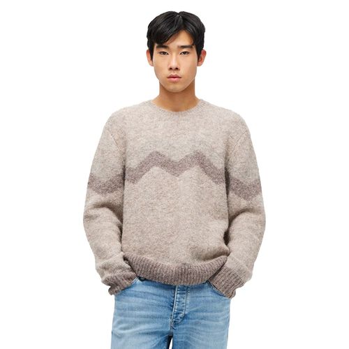 Neuw Intarsia Zig Zag Crew