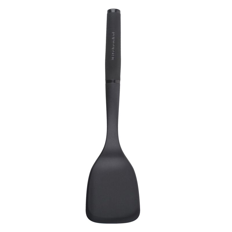 KitchenAid Soft Touch Solid Turner Nylon - Black image number 0